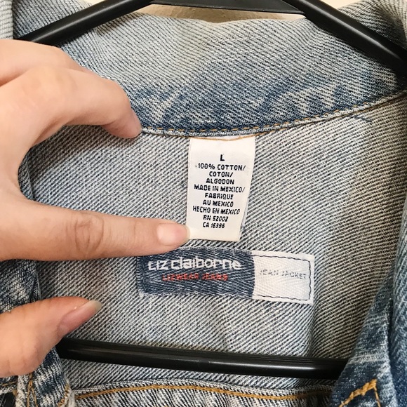 Liz Claiborne Jean Jacket - Picture 3 of 4